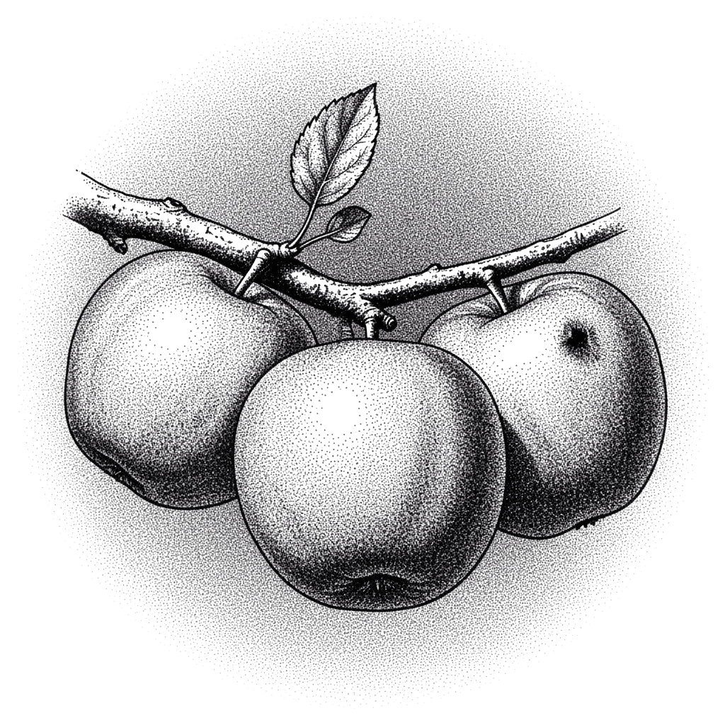 Apples on a branch - non-deterministic